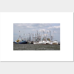 Fishing Vessels - Chincoteague, VA Posters and Art